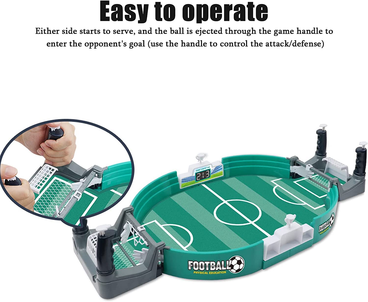 Football Table Interactive Game, Mini Tabletop Football Game Set For Kids