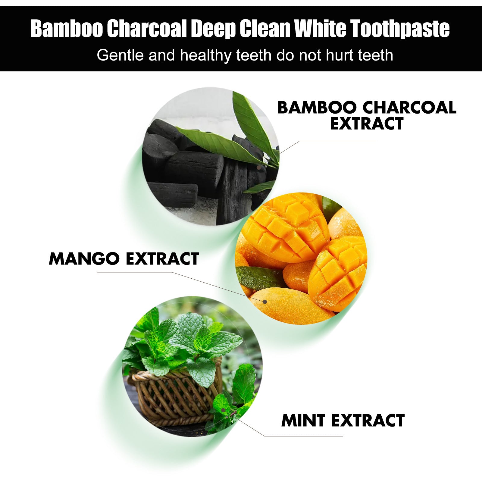 Bamboo Charcoal Deep Cleaning Toothpaste