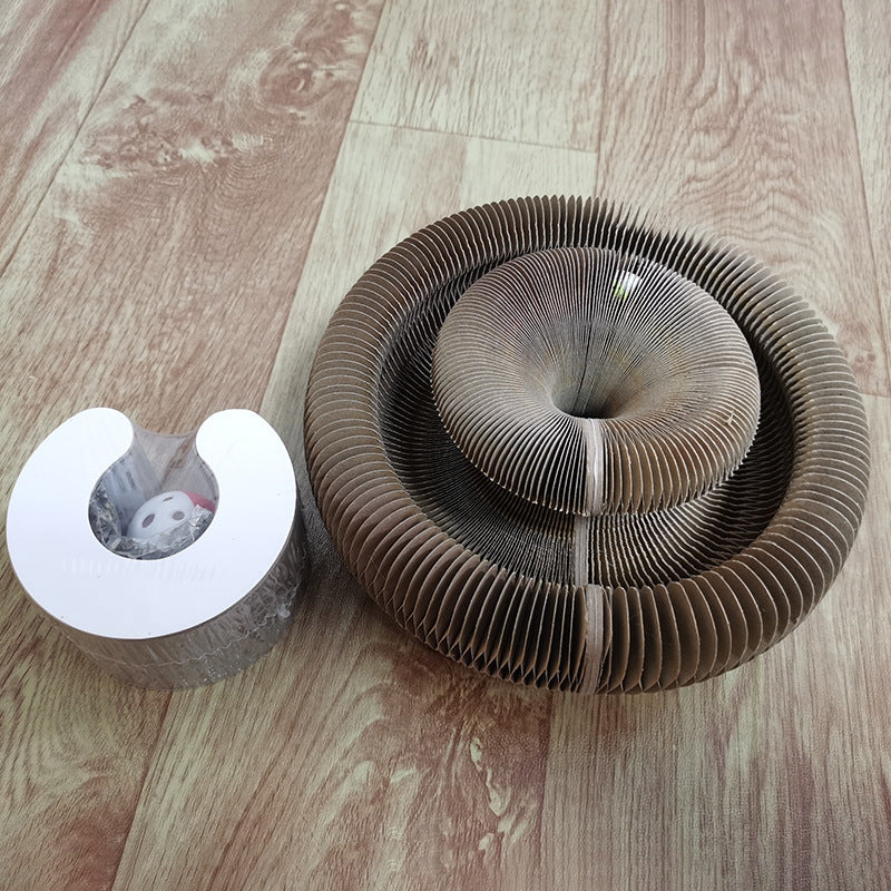 Arranhadores de órgão mágico para gatos 2 em 1 em formato engraçado