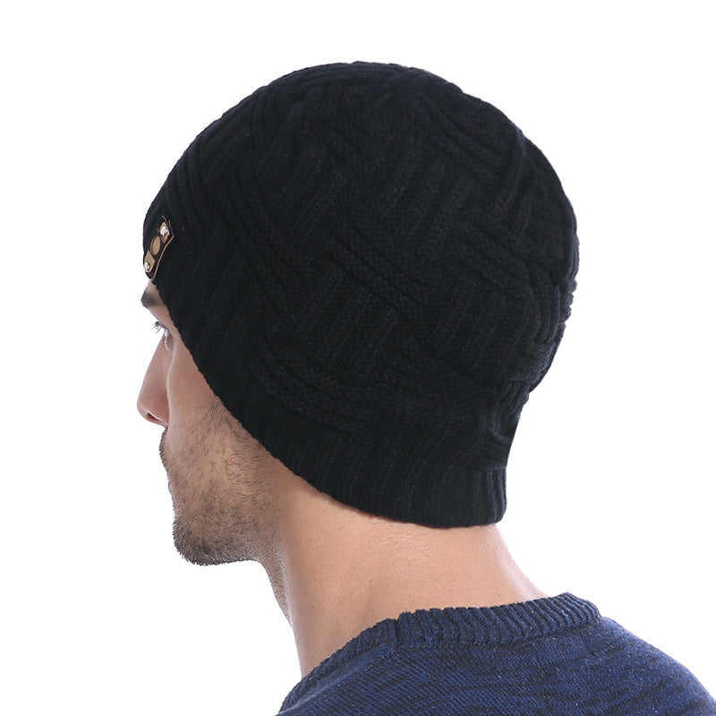 Winter Warm Knitted Beanie for Men