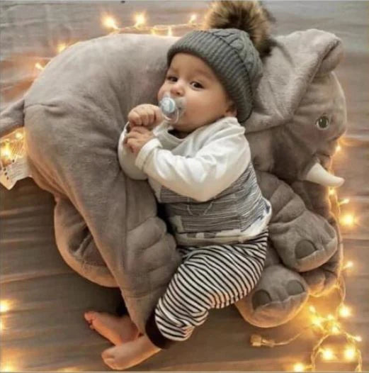 Almofada de abraço de elefante