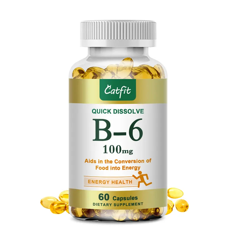 Cápsulas de vitamina B6