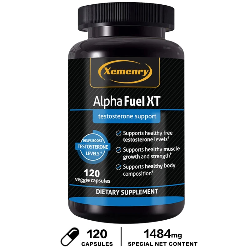 Natural Stamina & Strength Gainer. With Horny Goat Extract, Testosterone Booster for Men