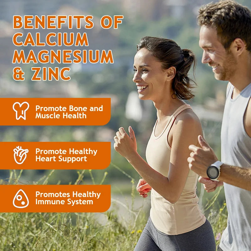 Calcium Magnesium Zinc Capsules with Vitamin D3