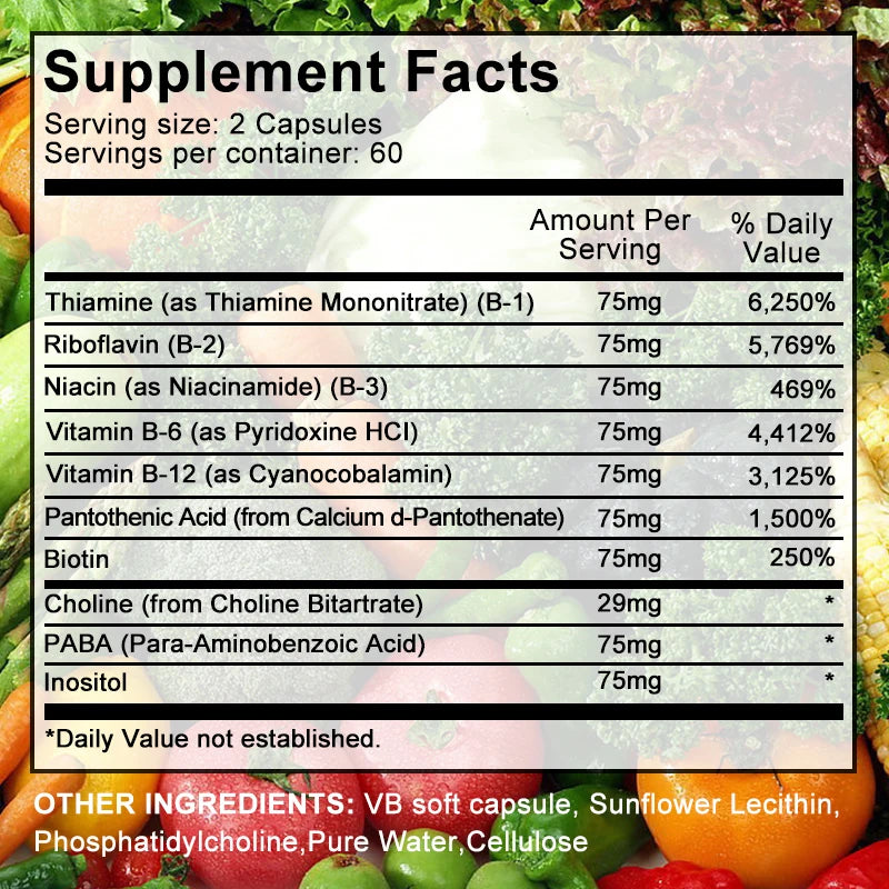 Vitamin B Complex Supplement