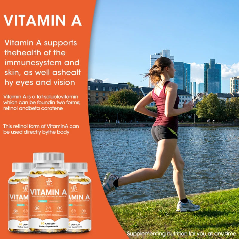 Premium Vitamin A Capsules from Fish Liver Oil