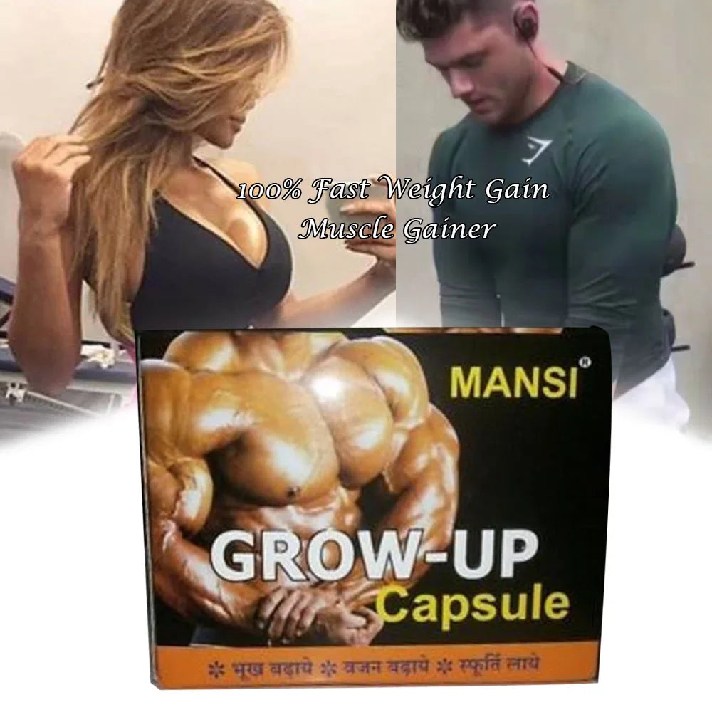 Fast Weight Muscle Gainer Improve Appetite Calories Herbal WEIGHT GAIN Men/Women