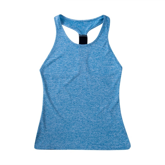 Casual Sleeveless Women Yoga Shirts