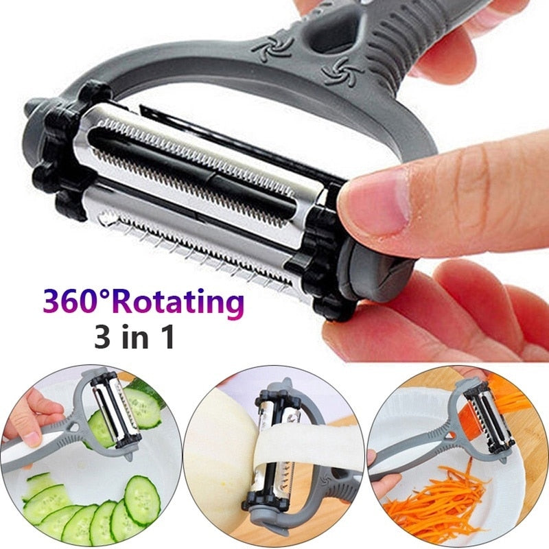 3 in 1 Multifunctional Kitchen Peeler