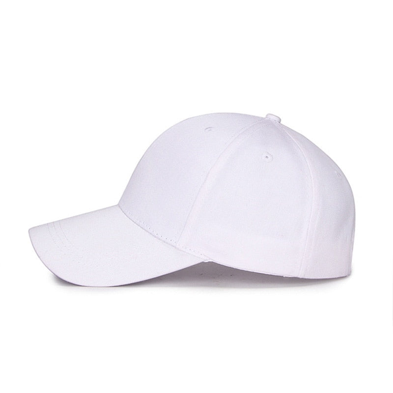 Unisex Cap in White and Black Colors