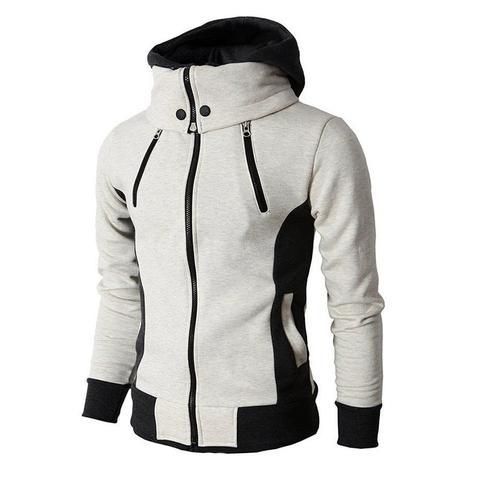 Casual Slim Sweatshirt Jacket