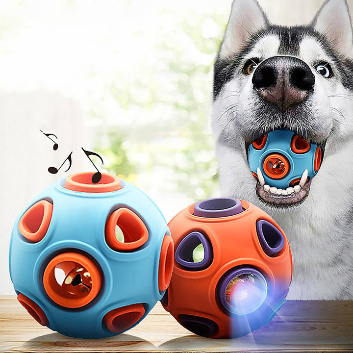 Luminous Sounding Dog Toy Ball