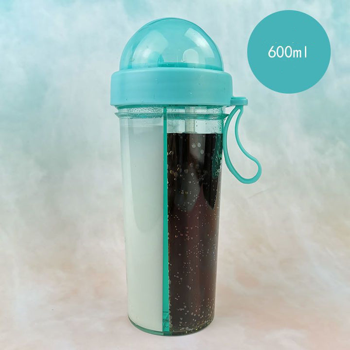 Double Drink Cup Water Bottle Kitchen Gadgets