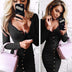 Spring Women Bodycon Slim Long Sleeve Party Cocktail Pencil Mini Dress Sexy Sheath Women Dresses