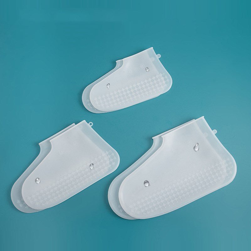 As capas impermeáveis ​​de silicone para sapatos são grossas e duráveis ​​em dias chuvosos