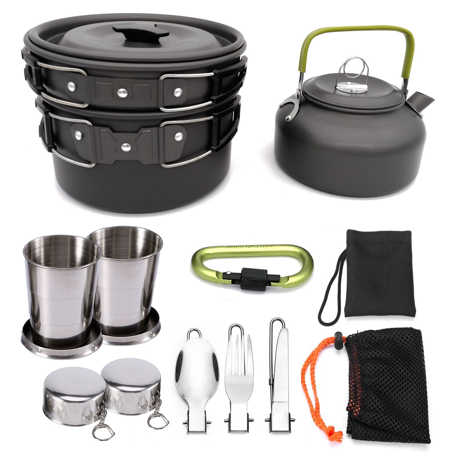 Compatible with Apple, 1 Set of Outdoor Camping Cookware