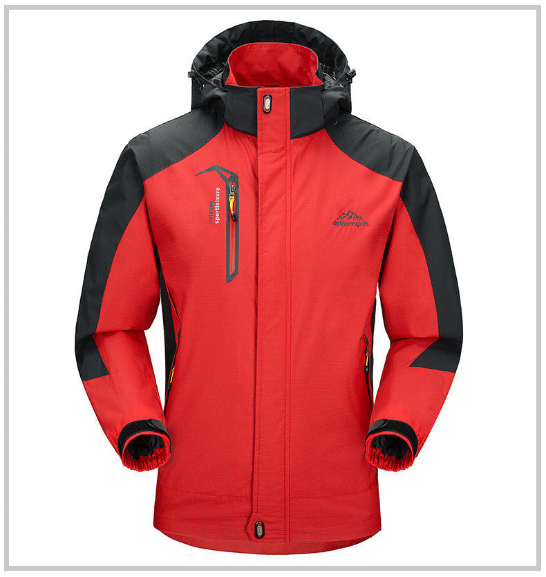 Jaqueta de chuva masculina