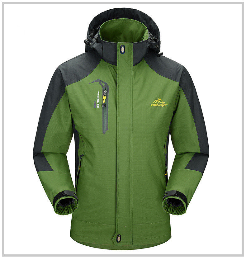 Jaqueta de chuva masculina