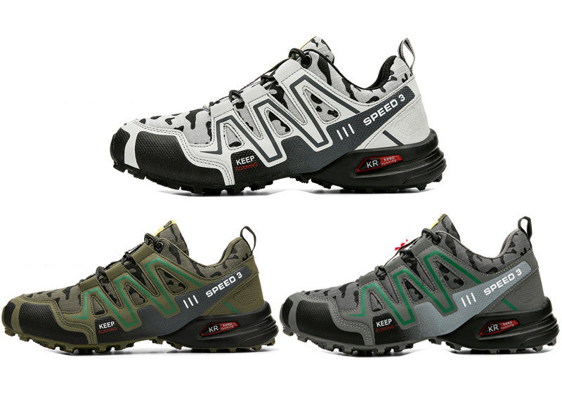 Men Hiking Shoes Climbing Male Sports Shoes Work Safety