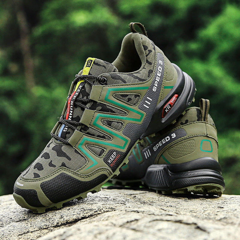 Men Hiking Shoes Climbing Male Sports Shoes Work Safety