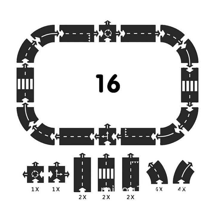 Motorway Flexible Puzzle Track Set