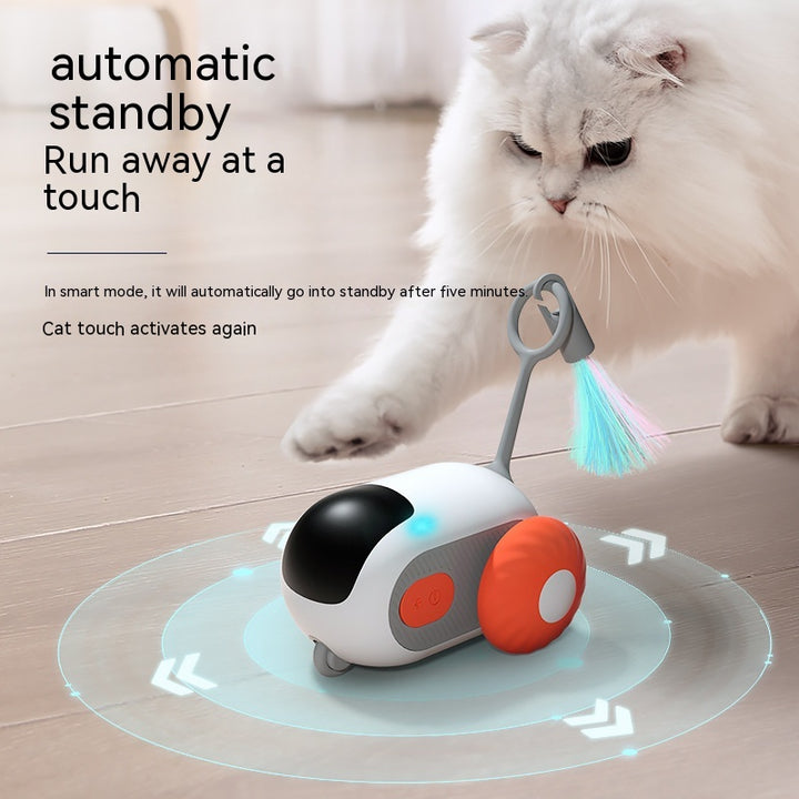 Remote Control Interactive Cat Car Toy USB