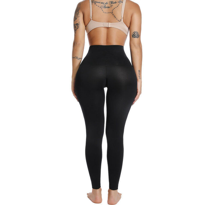 High waist plain leggings