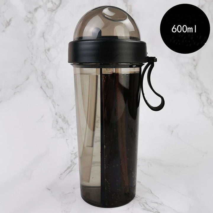 Double Drink Cup Water Bottle Kitchen Gadgets