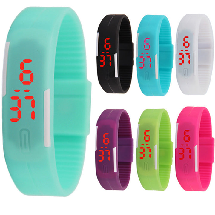 LED Bracelet Watch Fashion Touch Children&#039;s Generation Electronic Student Gift Watch