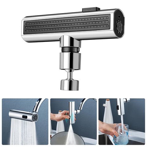 Universal Rotating Bubbler Multifunctional Water Nozzle