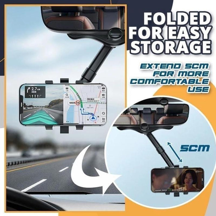 Mirror Phone Holder Suitable For All Mobile Phones And All Car