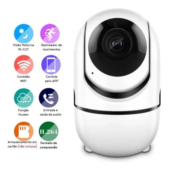 720p Wireless Night Vision Auto Scan IP Camera