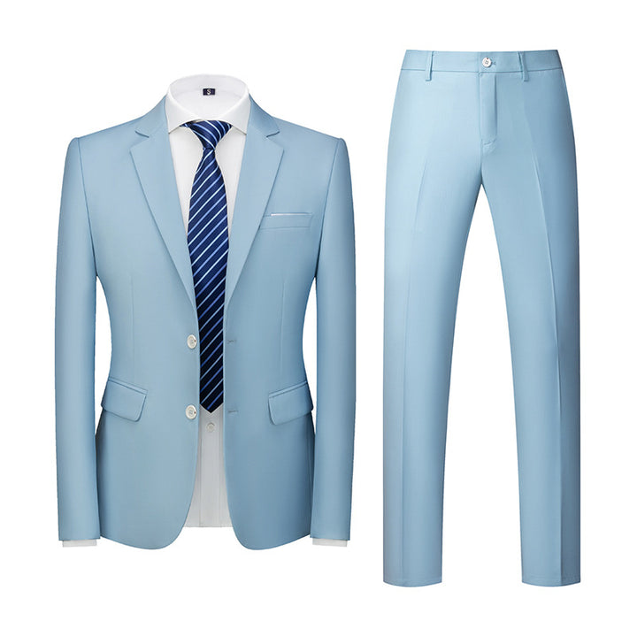 Men's Suit Wedding Two Button Two Piece Suit