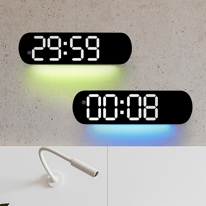 Multifunctional Clock Living Room Clock Large Screen LED Digital Alarm Clock Timing