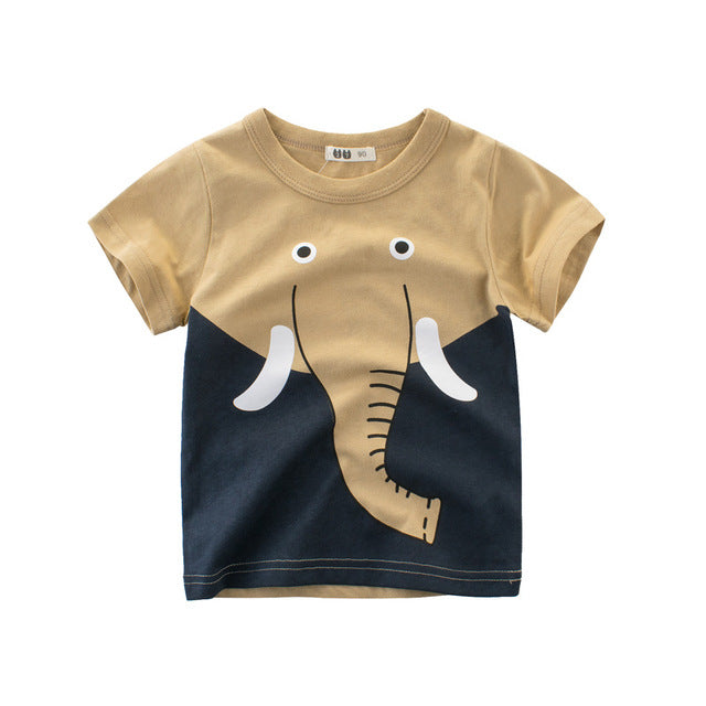 Camiseta Infantil Animais Fofos