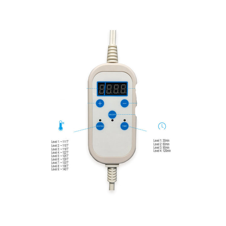 Cobertor de aquecimento elétrico para fisioterapia do corpo humano