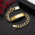 Pulseiras de corrente em ouro 18K