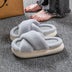 Women's Platform Fuzzy Home Slippers