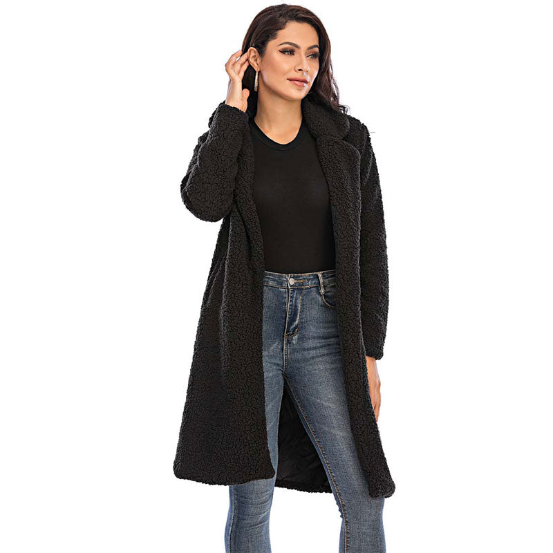 Women's Faux Fur Long Coat