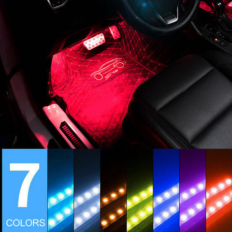 Luzes LED legais para atmosfera de carro