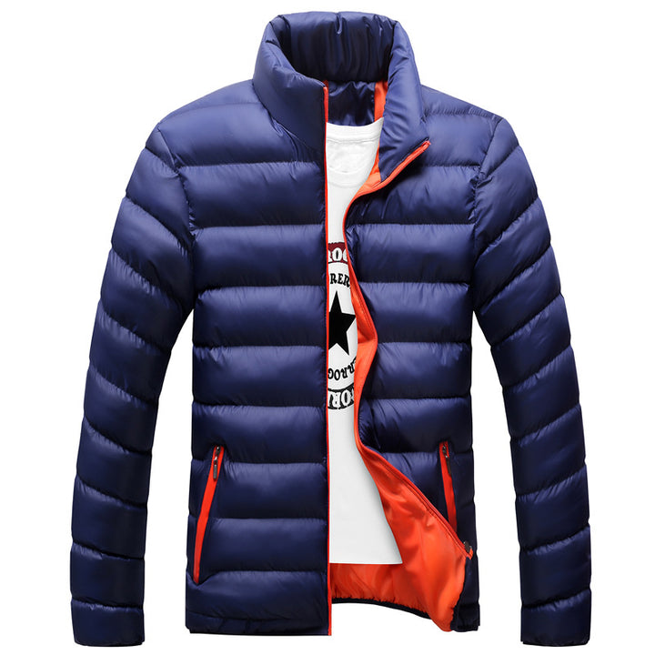 Jacket Casual Coat Warm Cotton-padded Jacket Men's Fashion