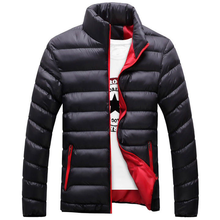 Jacket Casual Coat Warm Cotton-padded Jacket Men's Fashion