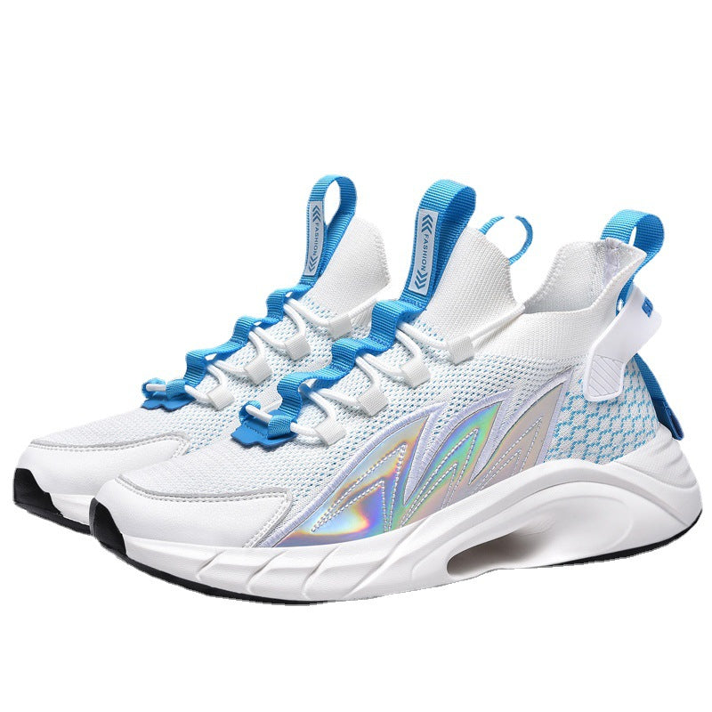 Breathable Sequin Lace-up Socks Shoes Old Shoes Men