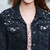 Pearl Casual Denim Jacket for Women