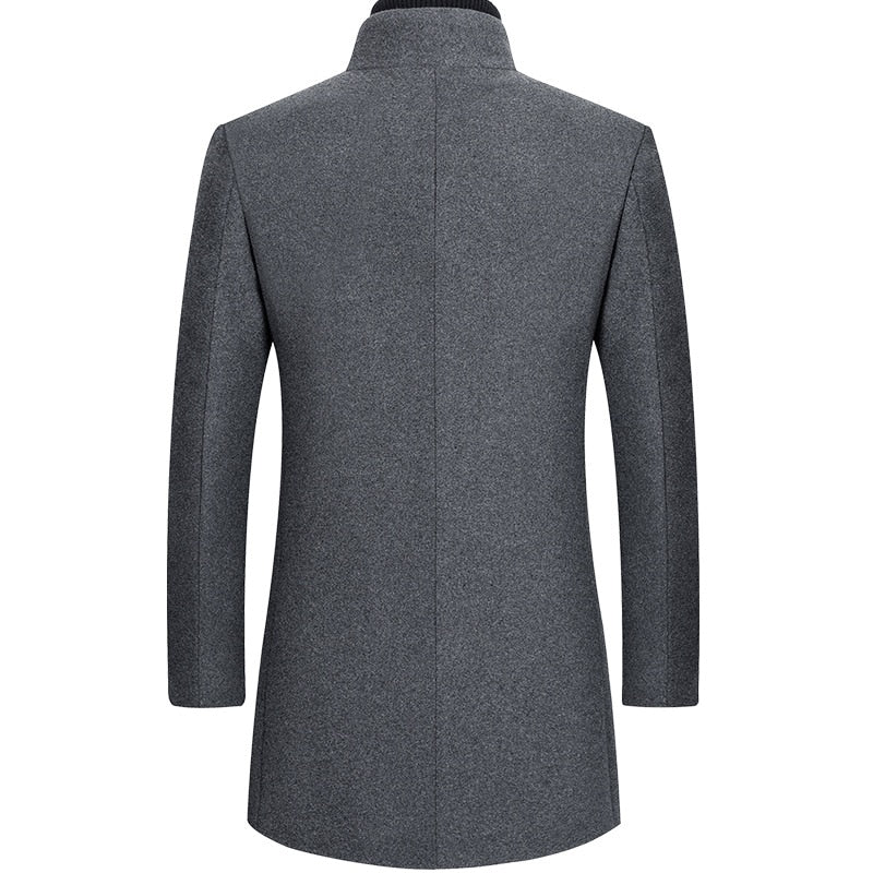 Men's Thick Stand Collar Coat