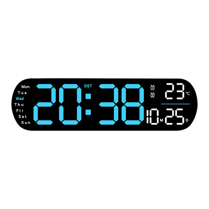 Multifunctional Clock Living Room Clock Large Screen LED Digital Alarm Clock Timing