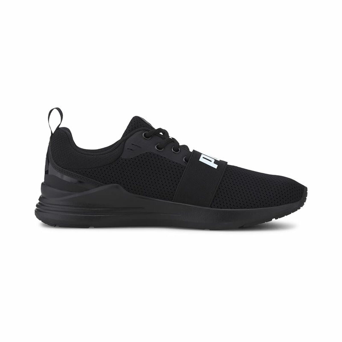 Running Shoes for Adults Puma Wired Run Black