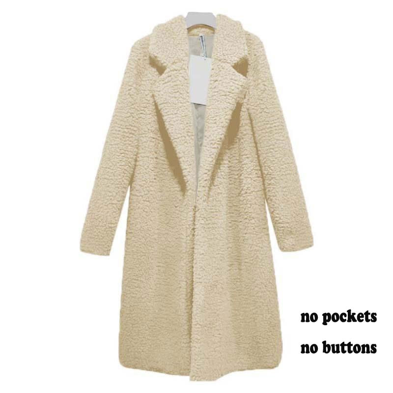 Women's Faux Fur Long Coat