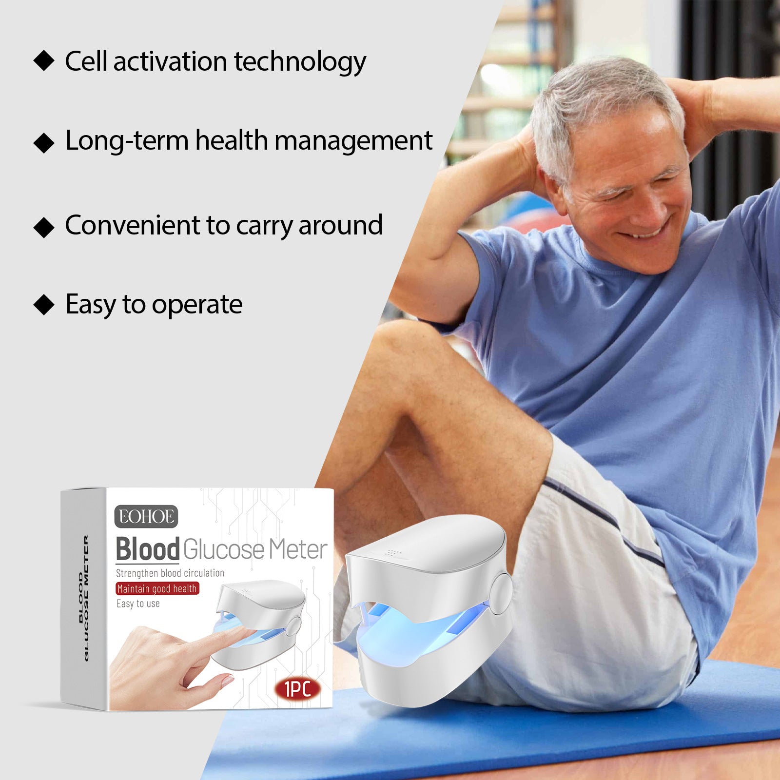 Non-Invasive Light Blood Glucose Meter