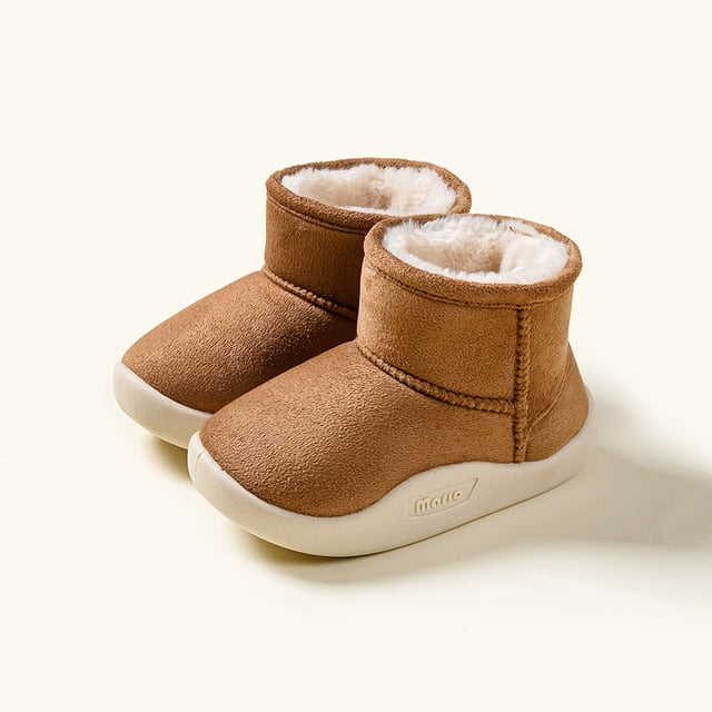 Botas de inverno quentes para meninos e meninas